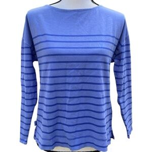 Vineyard Vines New Marlin Striped Boatneck Knit Shirt Size Small